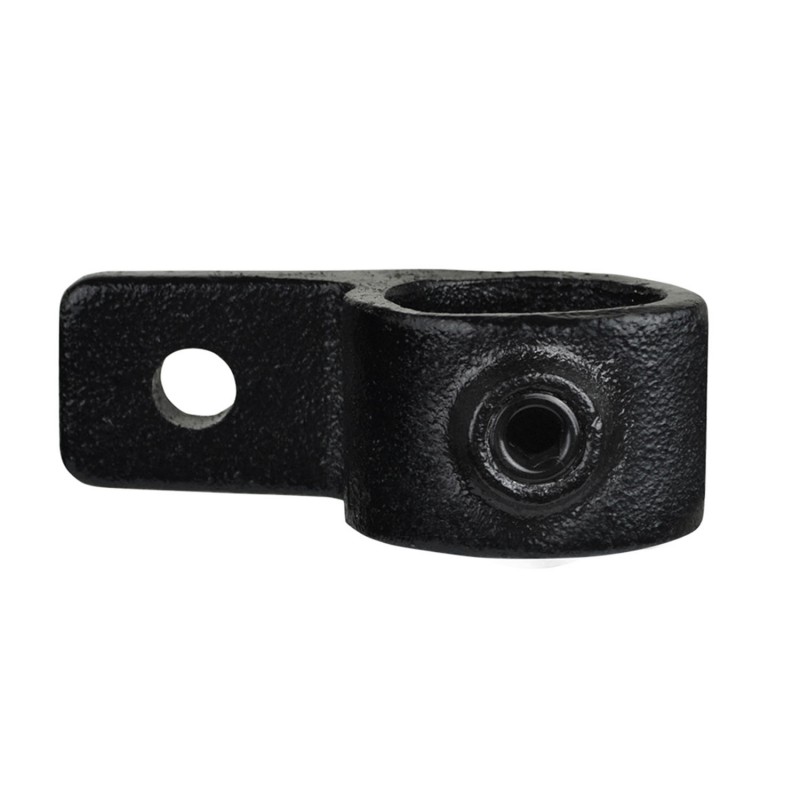 Collar Plate Single SideTyp 55B, 26,9 mm, Black (Klemp) - Black Tubefittings