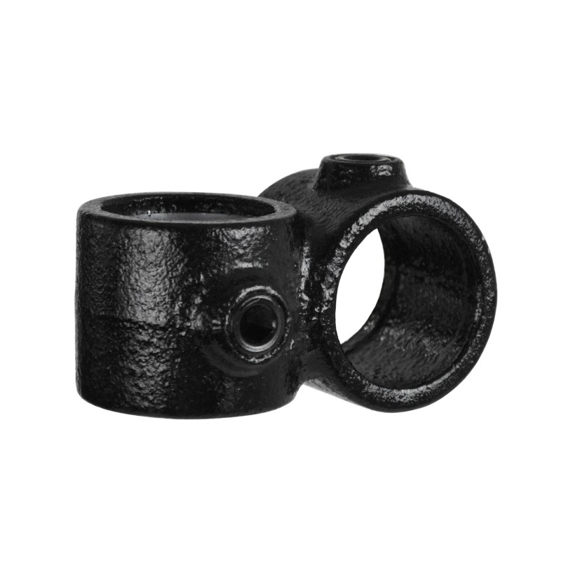 Croisement 90° Typ 28B, 26,9 mm, Le noir (Klemp) - Colliers de serrage noirs