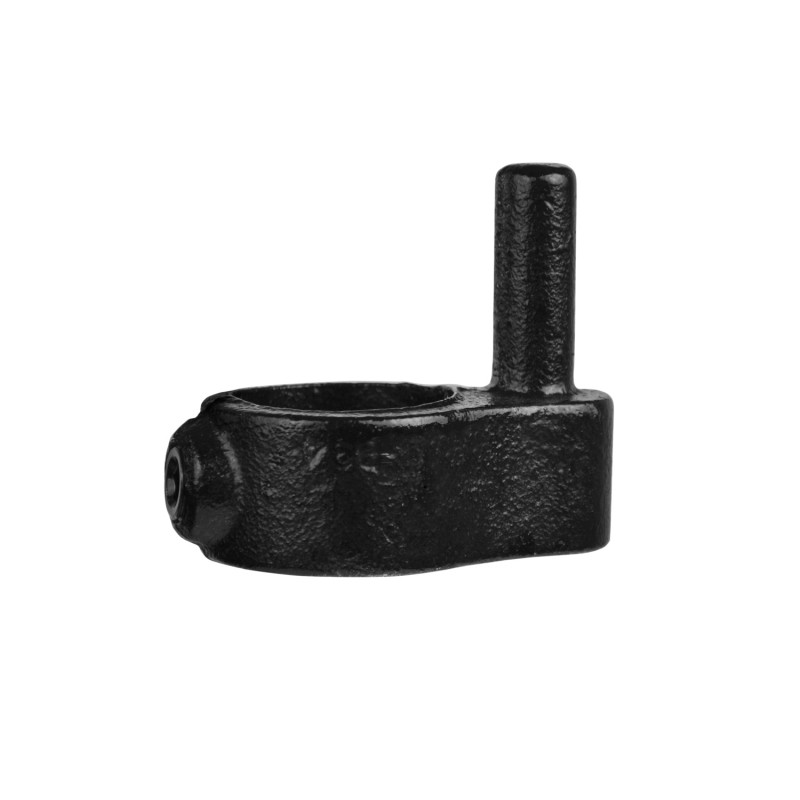 Pin Hinge Typ 63D, 42,4 mm, Black (Klemp) - Black Tubefittings