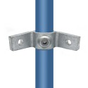 Collar double side 90° Typ 57E, 48,3 mm, Galvanized (Klemp)