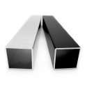 Tube en aluminium noir carré - 40 mm x 2 mm (Klemp)