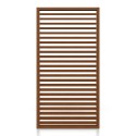 Wooden pergola side panel - Walnut (Klemp)