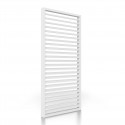 Wooden pergola side panel - White (Klemp)