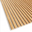 MDF laths on felt 275x30 cm Natural oak (Klemp)