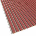 Listones MDF sobre fieltro 275x30 cm Coral (Klemp)