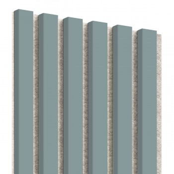 Lattes MDF sur feutre 275x30 cm Gris scandinave (Klemp)