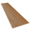 MDF laths on felt 275x30 cm Oak veneer (Klemp)