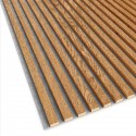 MDF laths on felt 275x30 cm Oak veneer (Klemp)