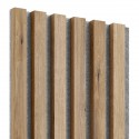 MDF laths on felt 275x30 cm Artisan oak (Klemp)