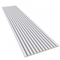 MDF laths on felt 275x30 cm White (Klemp)