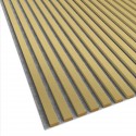 Listones MDF sobre fieltro 275x30 cm Brillo dorado (Klemp)