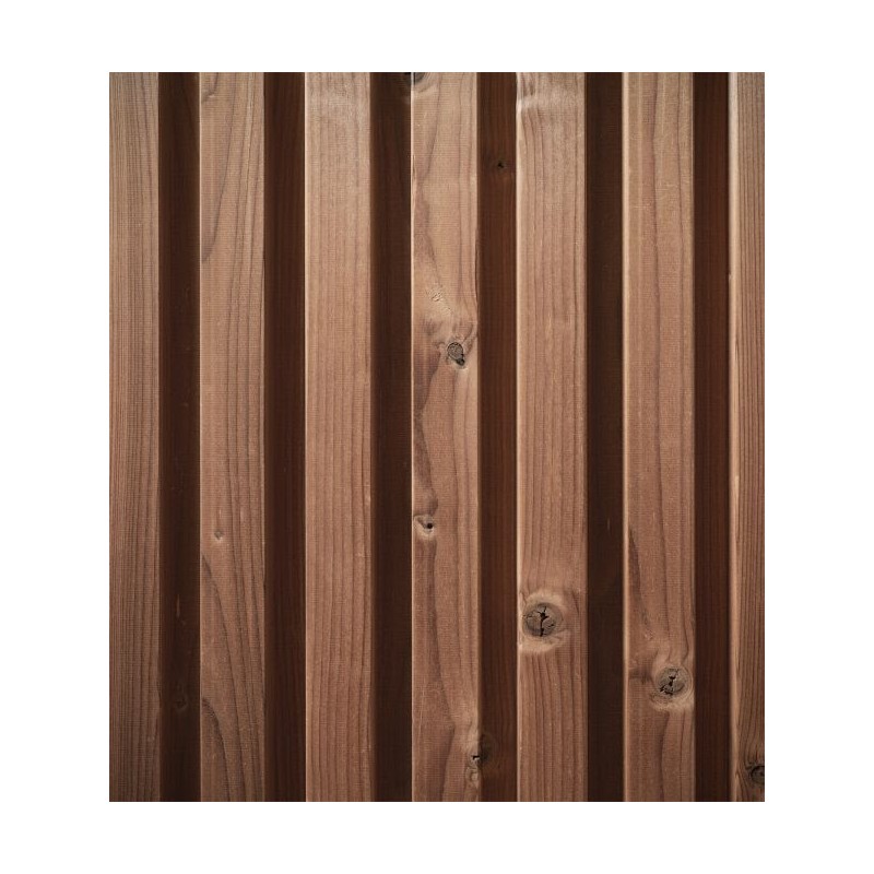 Lamas de madera ThermoWood 14x300 cm - 5 piezas (Klemp) - Listones de madera Thermowood