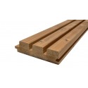 Lamas de madera ThermoWood 14x300 cm - 5 piezas (Klemp)