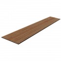 Akoestisch paneel naturel fineer - Sapelli - 60x240cm (Klemp)