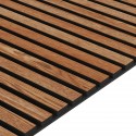 Akoestisch paneel naturel fineer - Sapelli - 60x240cm (Klemp)