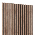 3D veneered acoustic panel - American Walnut (Klemp)