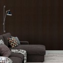 3D veneered acoustic panel - Chestnut (Klemp)