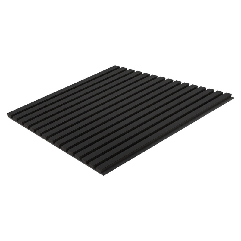 3D veneered acoustic panel - Black oak (Klemp) - Acoustic panels