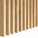 Lamele MDF Mini 16x30 - Fornir dębowy surowy - 31 sztuk - Typ C (Klemp)