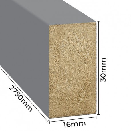 Minilamas MDF 16x30 31pc Gris (Klemp) Minilamas MDF 16x30 31pc Gris (Klemp)