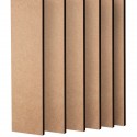 Vrijstaande MDF-latten 10pcs voor schilderen - Engelse lambrisering (Klemp)