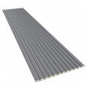 Listones MDF sobre fieltro 275x30 cm gris e (Klemp)