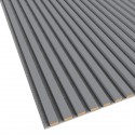 Listones MDF sobre fieltro 275x30 cm gris e (Klemp)