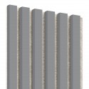 MDF laths on felt 275x30 cm Grey/Beige (Klemp)