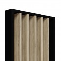 Free standing slat wall 22x90 1pcs Sonoma Oak (Klemp)