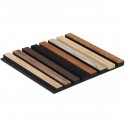 Acoustic panel natural veneer - Sample set (Klemp)