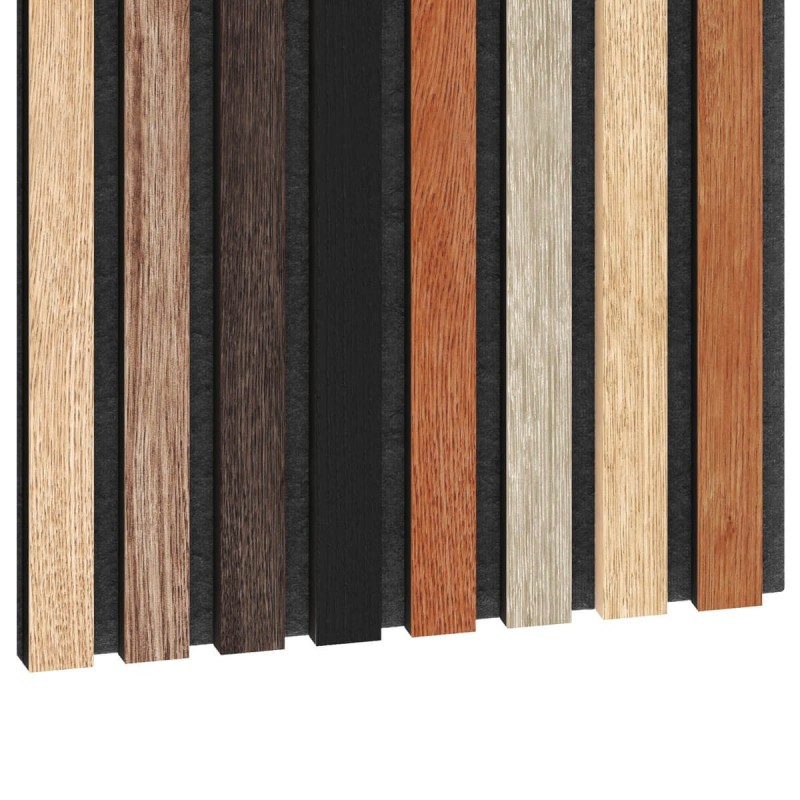 Acoustic panel natural veneer - Sample set (Klemp) - Acoustic panels