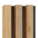 Laths on HDF board - Oak - Sample set (Klemp)