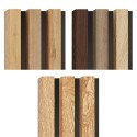 Laths on HDF board - Oak - Sample set (Klemp)