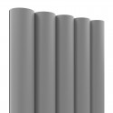 Reeded panels - Grey - 6 pieces (Klemp)