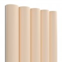 Reeded panels - Beige - 6 pieces (Klemp)