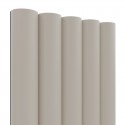 Reeded panels - Cashmere - 6 pieces (Klemp)