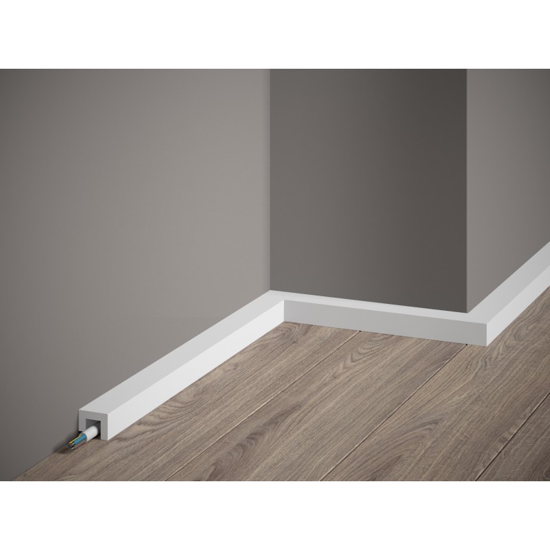 Skirting board QL021 (Klemp) - LED skirting boards