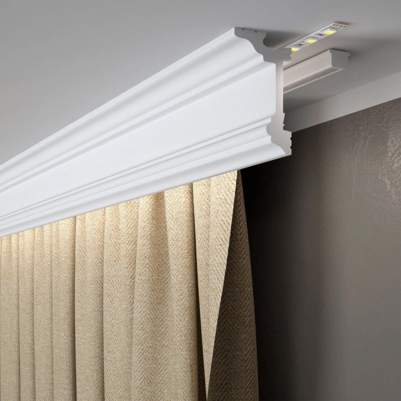 Curtain rail MD137 (Klemp) - Curtain coving