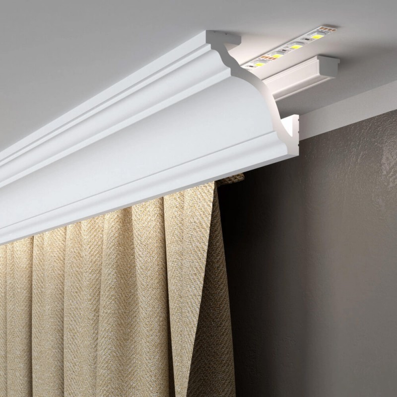 Curtain rail MD213 (Klemp) - Curtain coving