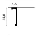 Binario per tende a soffitto QL037 (Klemp)