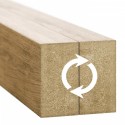 Lamele MDF Ażurowe 10szt. Dąb naturalny - 30x60mm (Klemp)