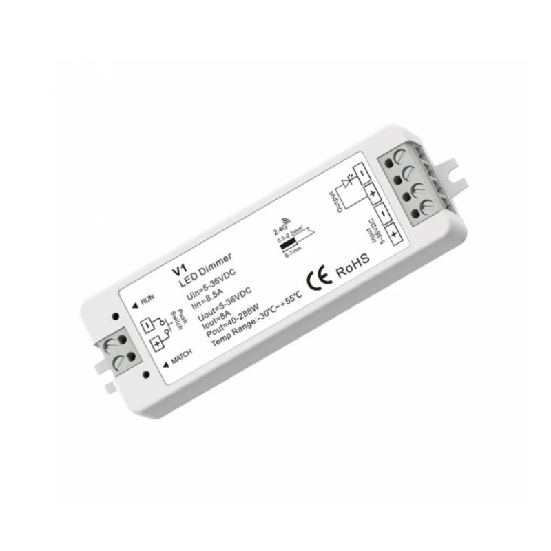 Ontvanger voor LED tussen lamellen - V1 (Klemp) - LED verlichting