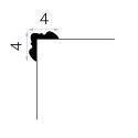 Moulure d'angle MDB123 (Klemp)