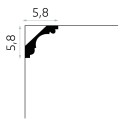 Cornisa del techo Flex MDA005F (Klemp)