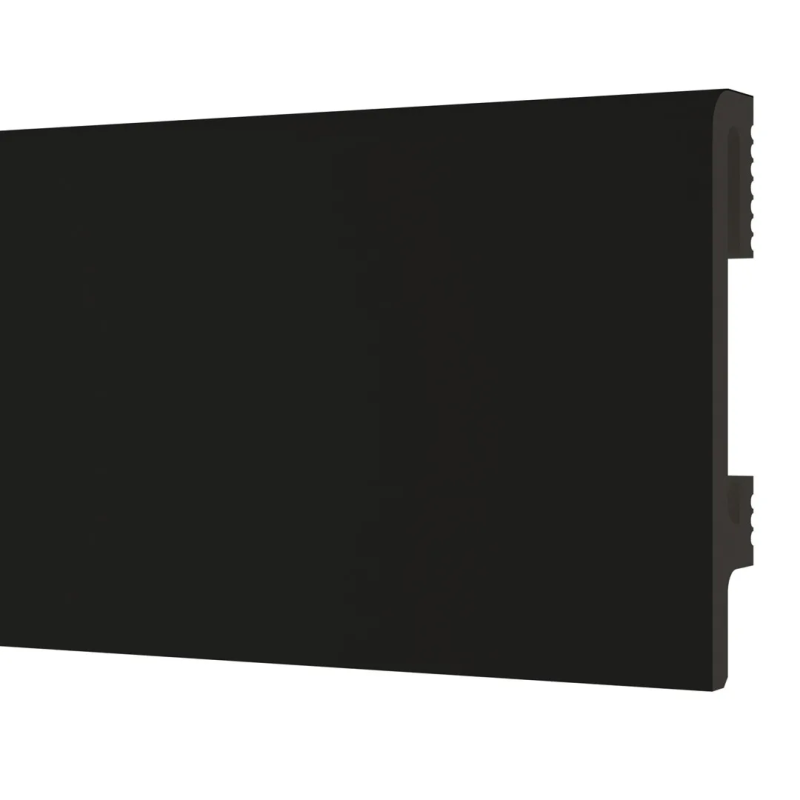 Duro Fit skirting board Black PF080B (Klemp) - Skirting boards