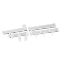 Aluminum single curtain track S150 (Klemp)