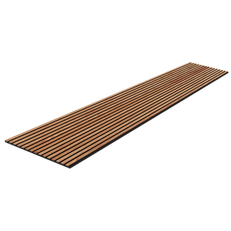 Panneau acoustique en placage naturel - Sapelli - 60x280cm (Klemp) - Panneaux acoustiques