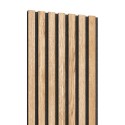 Acoustic panel natural veneer - Natural oak - 28x240cm (Klemp)