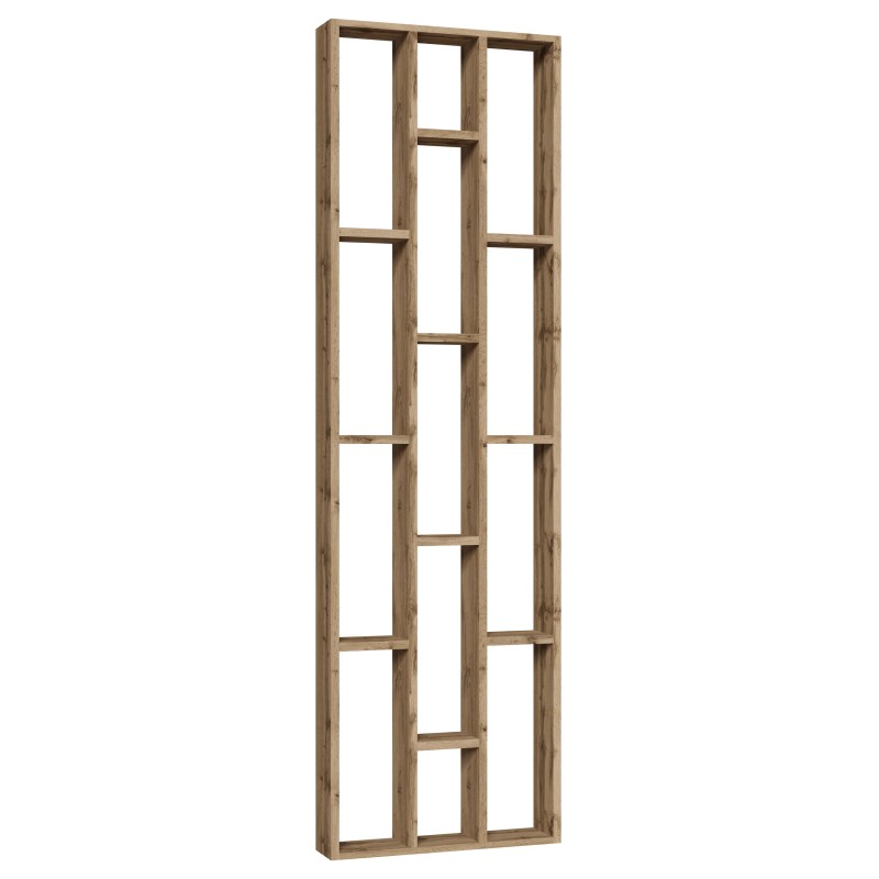 Libreria divisoria Rovere naturale 70 cm - 1 pezzo (Klemp) - Libreria divisoria