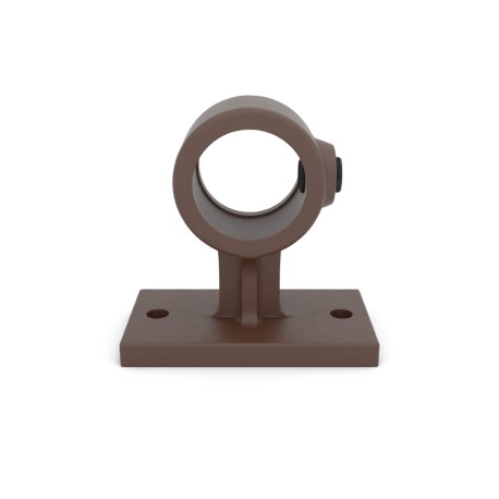 Support de main courante Typ 34, 26.9 mm, Vintage-Brown (Klemp) Support de main courante Typ 34, 26.9 mm, Vintage-Brown (Klemp)